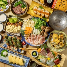 鶏と魚の旨い店 次元 岡山駅前店のコース写真