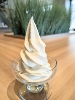 デザートにはソフトクリーム♪