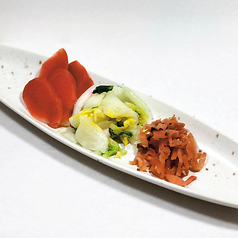 飛騨の漬物盛合せ