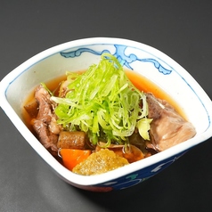葱たっぷり牛すじ煮込み