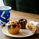 カフェスタンドとしてのご利用も。店内で全て手作りのサンドウィッチや焼き菓子を提供しております！