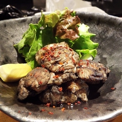 宮崎直送！地鶏カルビ炭火焼き