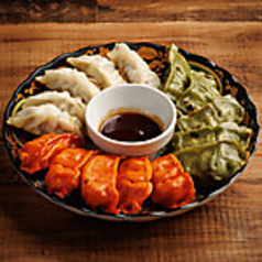 餃子　三点盛り