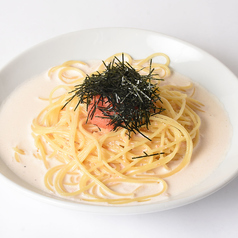 明太子クリームパスタ
