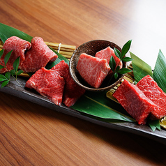 黒毛和牛　赤身4種盛り合わせ