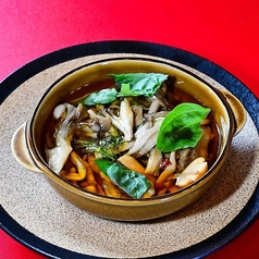 キノコのアヒージョ