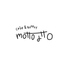 cafe&gallery motto atto モットアットのロゴ