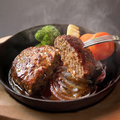 料理メニュー写真&nbsp;山形牛ハンバーグステーキ120g