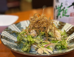 鶏ささみの柚子胡椒サラダ