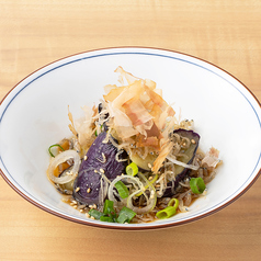 冷やし茄子じゃこおかか/くらげの酢のもの