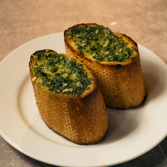 あおさ海苔バターのガーリックトースト