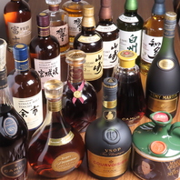 中華料理との相性がいいお酒を多数ご用意！