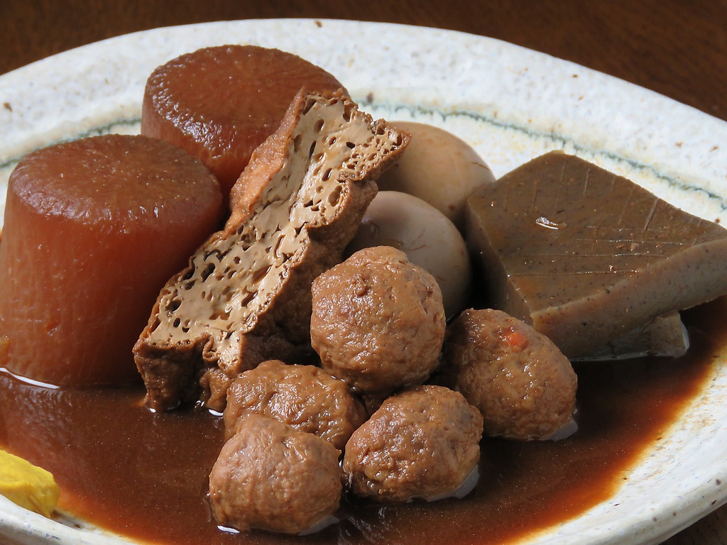 東海を代表する味噌、八丁味噌の「黒味噌おでん」