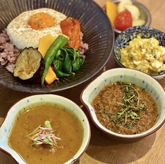 カレー　1種ランチセット(200g)