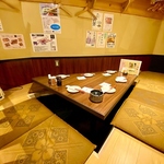 掘りごたつ式個室