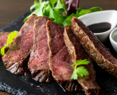 特選和牛のステーキ