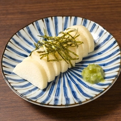 長いもわさび漬け