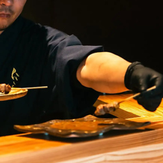【職人の手から直接】接客にもこだわり。特別なお時間をご提供