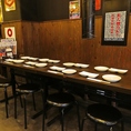 【テーブル席】4名様～8名様までお座りいただけるテーブル席がご用意しております。広々とした空間でゆったりとおくつろぎいただけます。