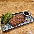 料理メニュー写真&nbsp;広島牛炭火焼き　山わさび添え