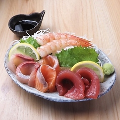 【海鮮】刺し身4種盛り合わせ