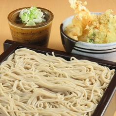 ミニ天丼と蕎麦セット