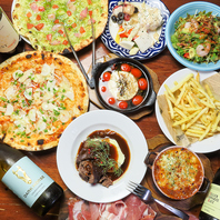 シーンに合わせたコース料理もご用意!