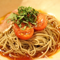 トマト蕎麦