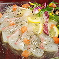 料理メニュー写真&nbsp;鮮魚のカルパッチョ