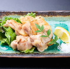 鶏もも塩炙り焼き