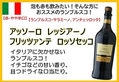 赤の泡!アッソーロ レッジアーノ フリッツァンテ ロッソ セッコ（イタリア）