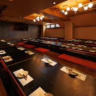 個室4名～最大70名までOK！駅近で集合も解散も便利♪