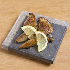 手羽先コンフィの炭焼き