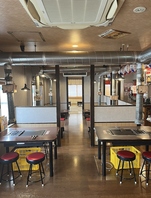 明るく広々とした店内！宴会最大88名までＯＫ★