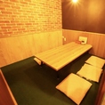 内装にもこだわった個室席で素敵な夜をお過ごし下さい♪店内に無料Wi-Fi・お席にコンセントを完備しているのでお食事の後もごゆっくりお過ごし下さいませ◎