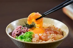 赤海老ユッケ丼