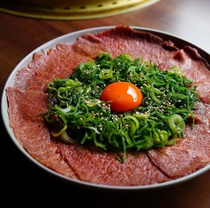 佐渡牛の赤身刺し