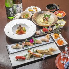 鮨 和モダン BREW つなぐのコース写真