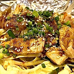 特製だれのホルモン鉄板