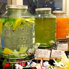 選ぶのについつい迷ってしまう！ドリンクバー◎