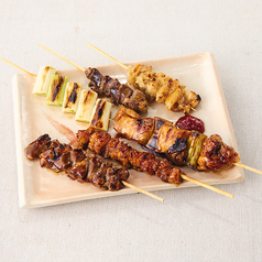 串焼盛り合せ(6本)