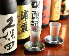 充実の日本酒・焼酎