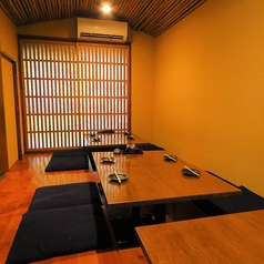 少人数でのご宴会にお勧め！完全個室のお部屋ご用意ございます。
