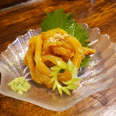 イカのウニ味噌和え