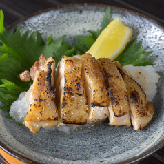 地鶏もも肉おしポン酢