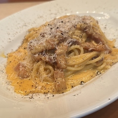 自家製パンチェッタのローマ風濃厚カルボナーラ