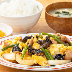 豚肉と玉子のきくらげ炒め