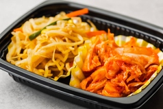 もやしナムルとキムチの盛り合わせ