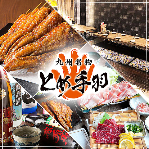 名物とめ手羽と九州料理を堪能！2時間単品飲み放題は2,200円～、宴会利用もOK！