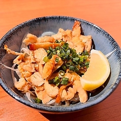 鶏皮ポン酢